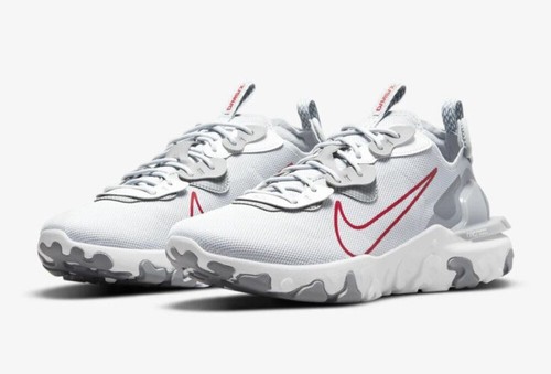 nike react vision grey and red